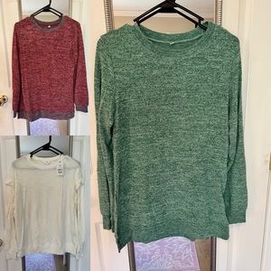 Womens Tunic Sweaters Size Small